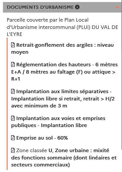 Terrain à BELIN-BELIET