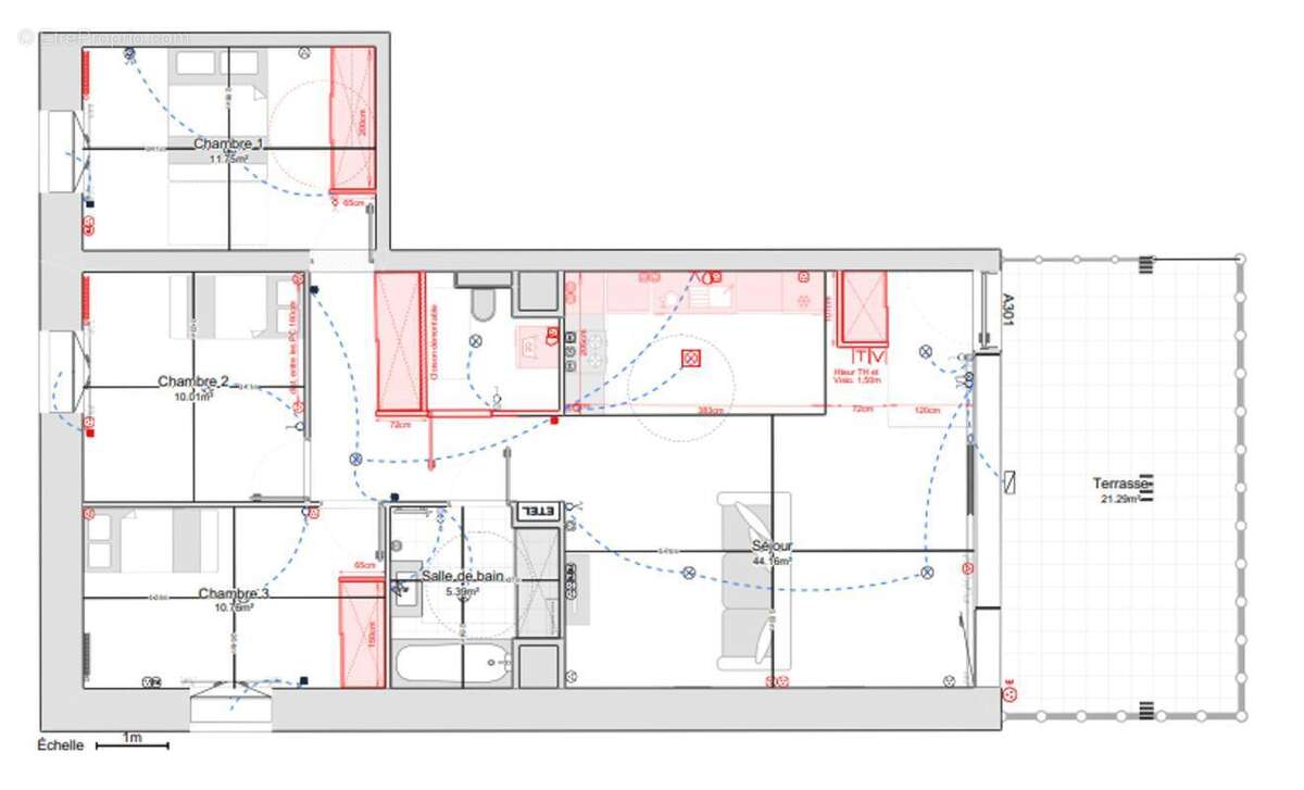 Appartement à LYON-7E