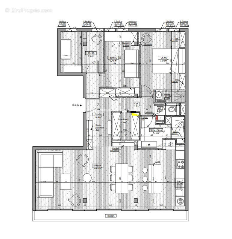 Appartement à BOULOGNE-BILLANCOURT