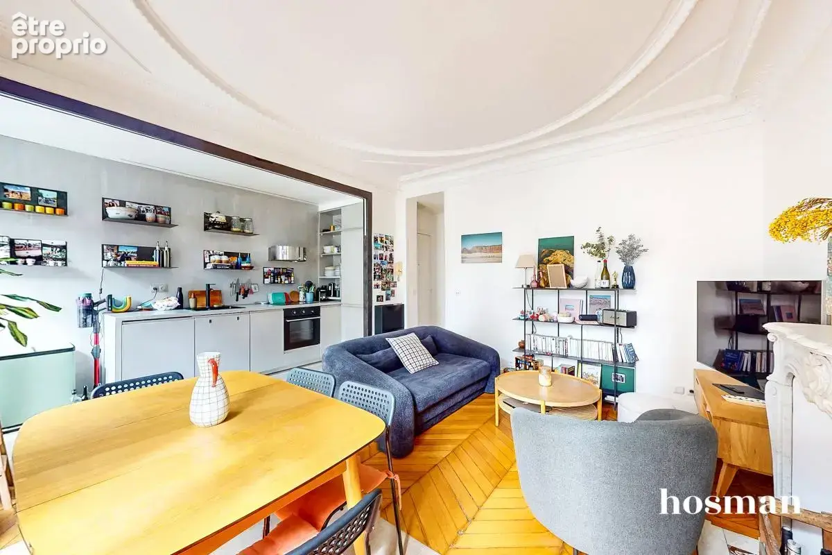 Charmant 2 pièces de 38 m² avec balcon lumineux - Rue Ordener, Paris 18ème - photo 6