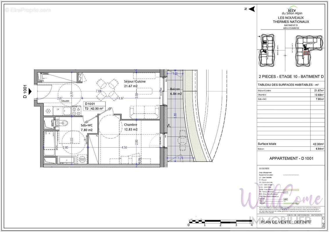 Appartement à AIX-LES-BAINS
