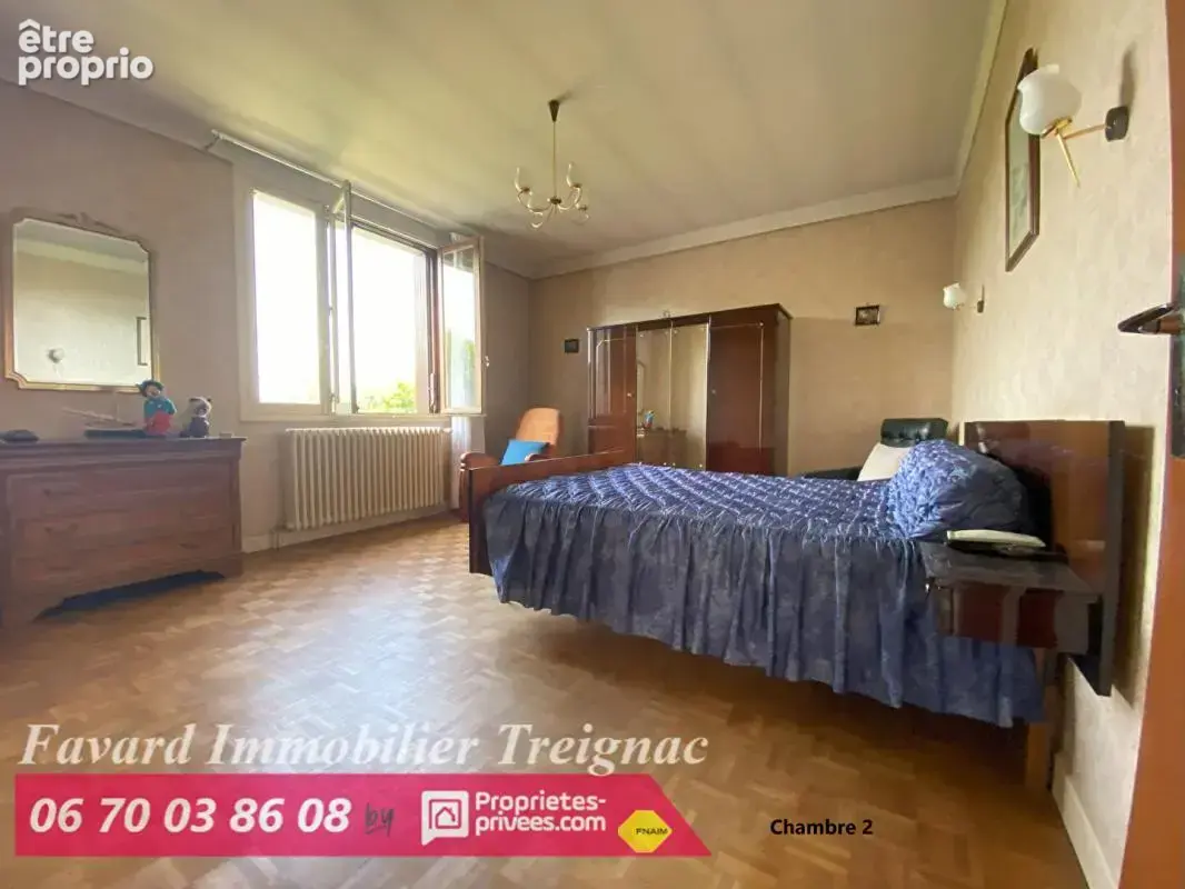 Maison  de 132 m²  4 chambres et  atelier 180 m²  + Jardin   TREIGNAC - photo 7