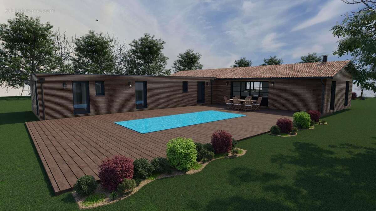 Quinsac centre terrain de 1193m² - photo 2
