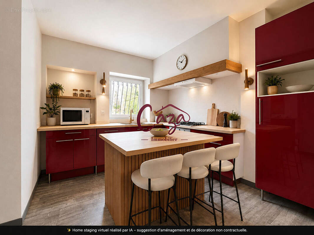Maison de bourg - Fargues Saint Hilaire - 5 pièce(s) - 120 m2 - photo 6