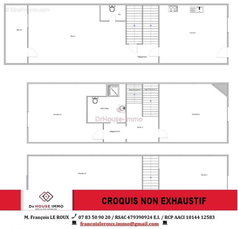 Appartement à FOLLAINVILLE-DENNEMONT