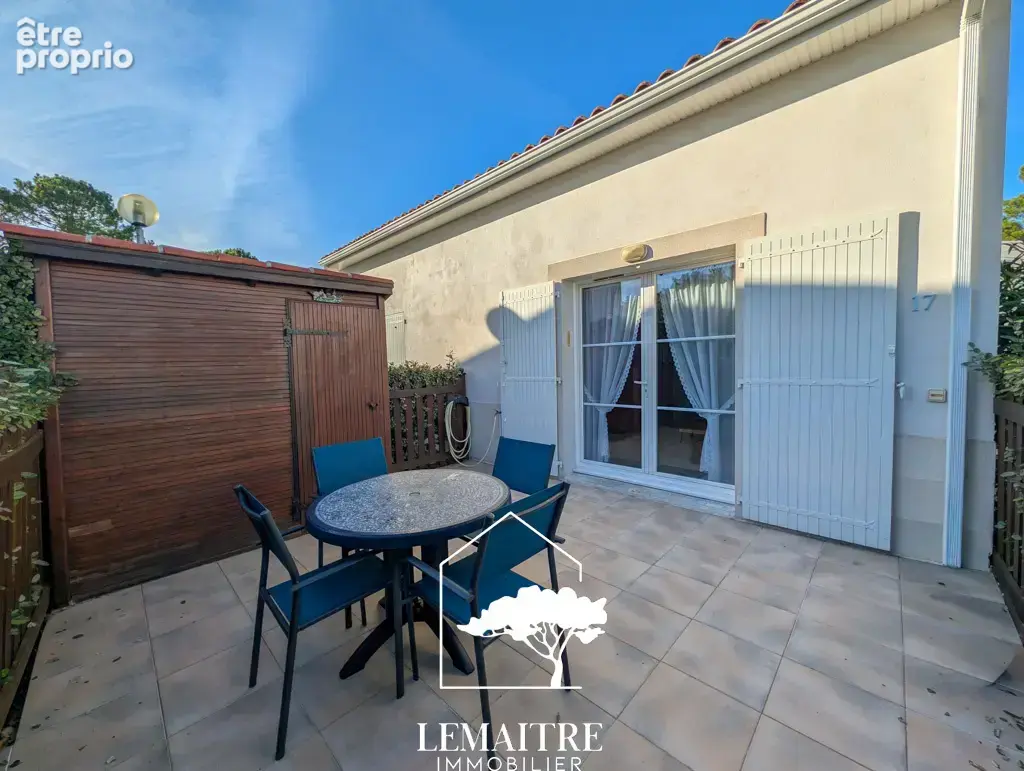 Maison 44 m2 avec terrasse   1 chambre + coin couchage   La Palmyre - photo 13