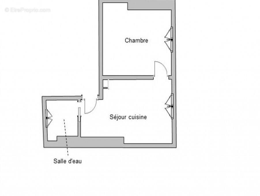 Appartement à PARIS-18E