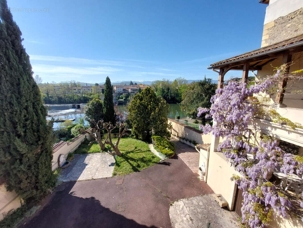 vue balcon 1 - Maison à SAINT-MARTORY