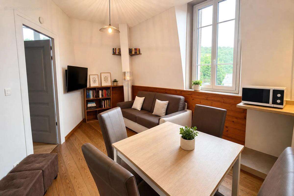 T2 34 m² loué à Aix-les-Bains, vue Château - photo 9