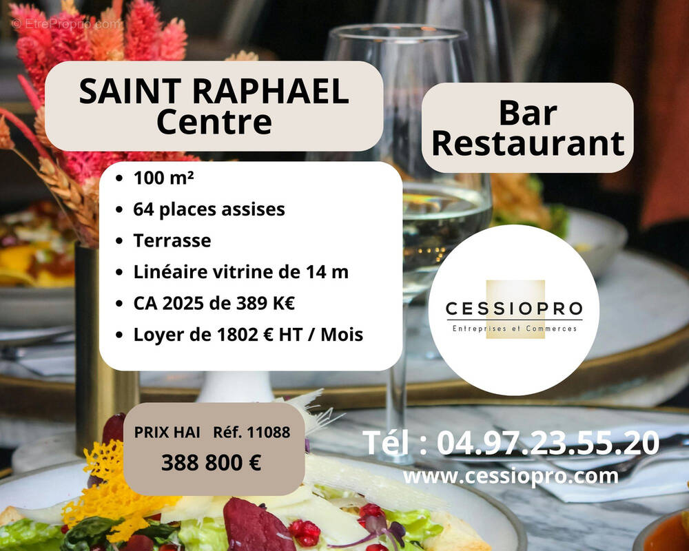 Commerce à SAINT-RAPHAEL