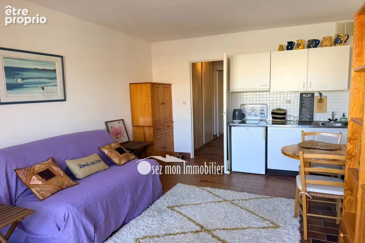 Appartement 23 m² à Gruissan  - photo 3