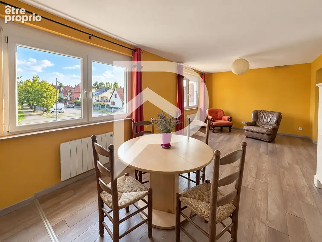 Appartement avec jardin Colmar 4 pièce(s) 78 m2 - photo 2
