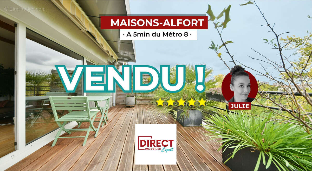 Appartement à MAISONS-ALFORT