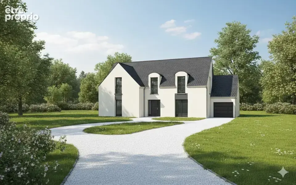 Terrain 654 m² à Boullay-Les-Troux  - photo 5