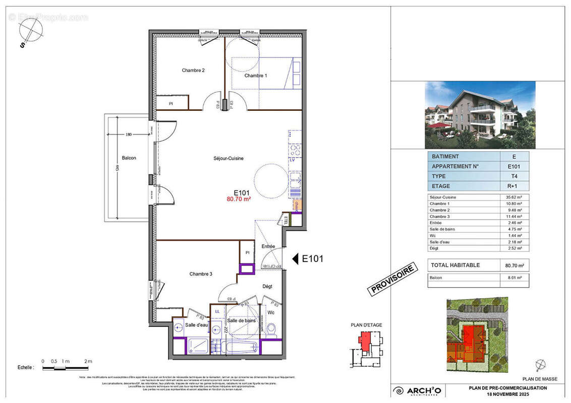 Appartement à ALLINGES