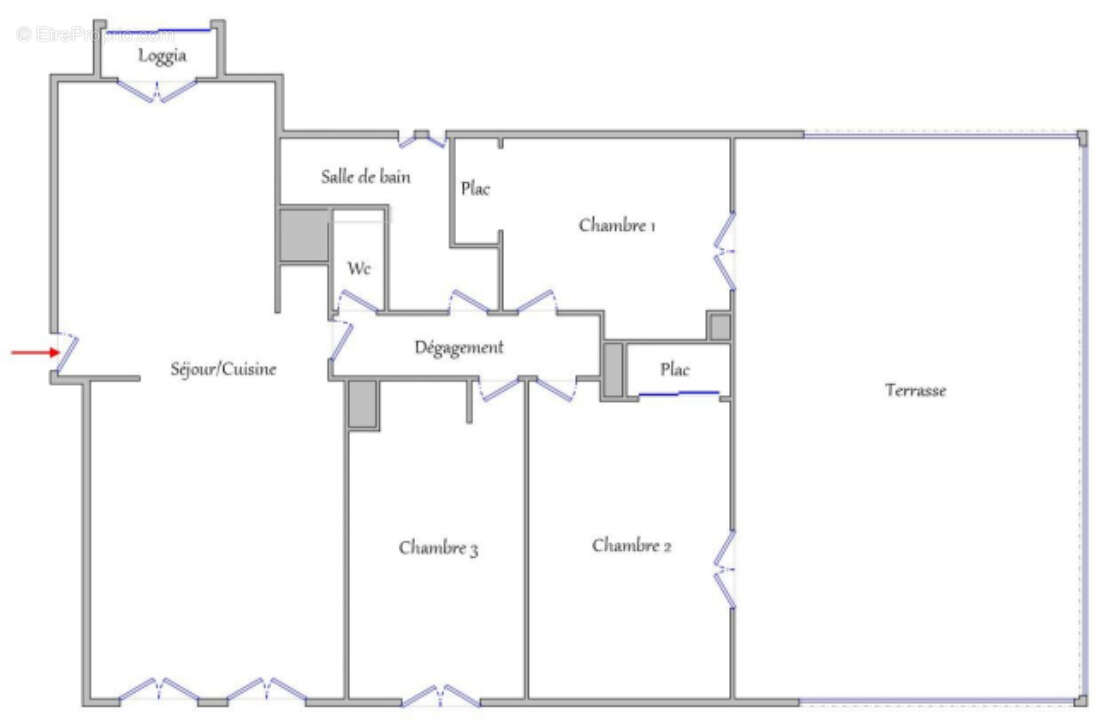 Appartement à AIX-EN-PROVENCE