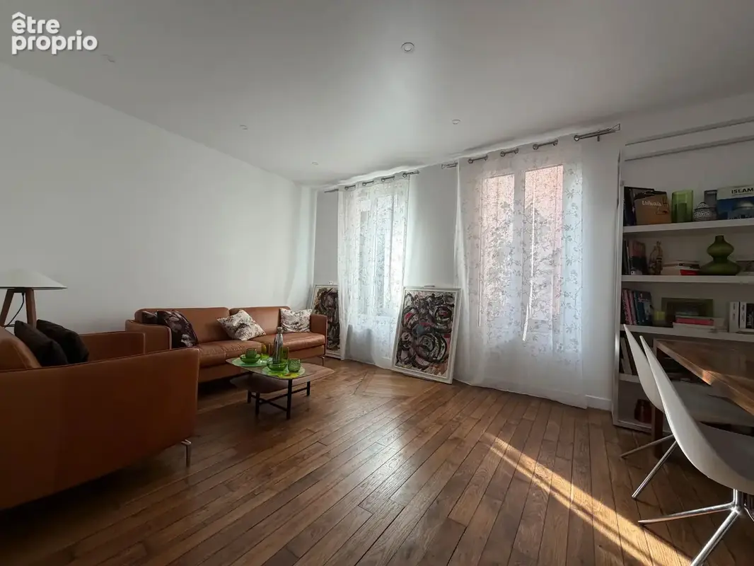 Suresnes, limite Puteaux, 2p 42 m2 refait à neuf charme de l'ancien - photo 3