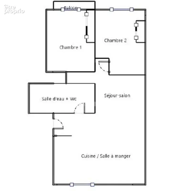 Appartement 3 pièces rénové à proximité des commodités à Oullins - photo 10