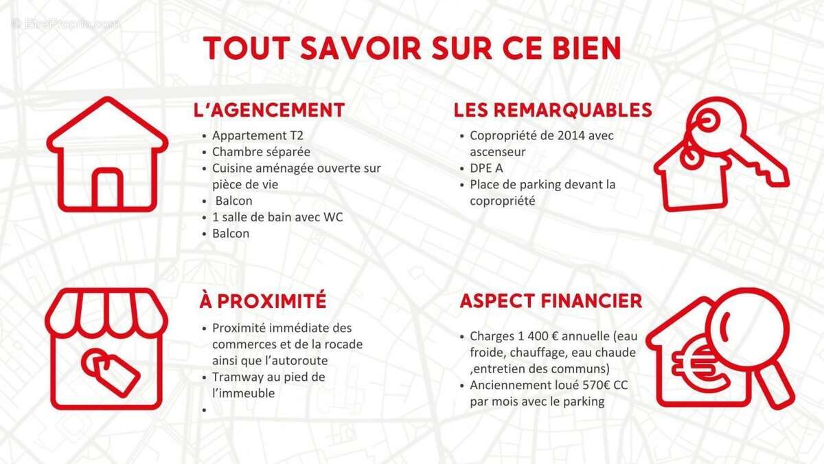 Appartement T2 avec balcon et place de parking en sous-sol, rare DPE : A - photo 2