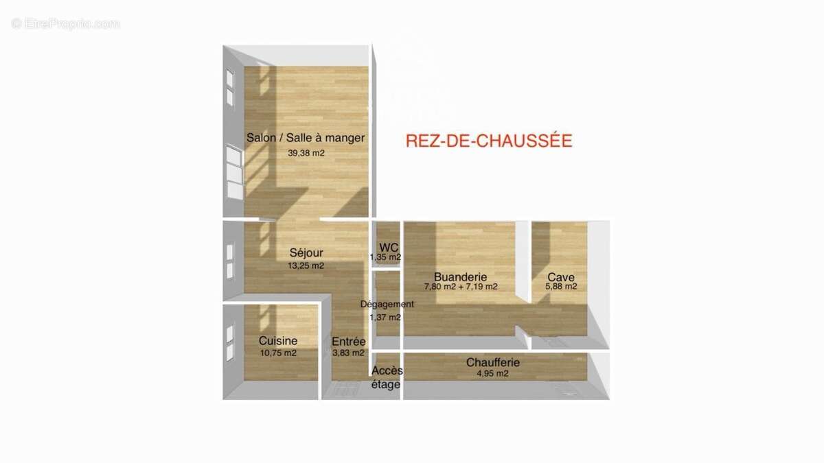 Neuville de poitou (86170) - maison 130 m2 - 3 chambres - ja - photo 18