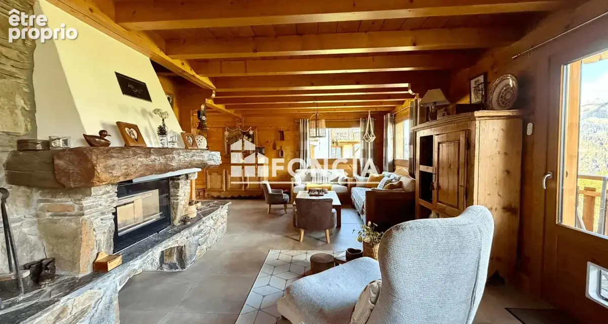 Magnifique chalet madrier avec vue panoramique à crest-voland - photo 3