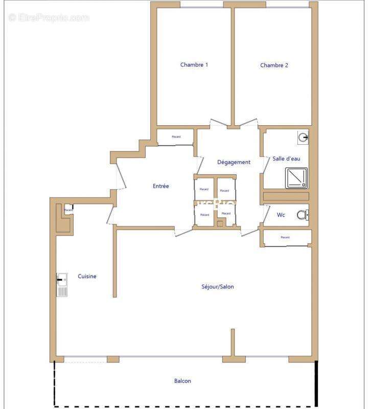 Appartement à LE CANNET