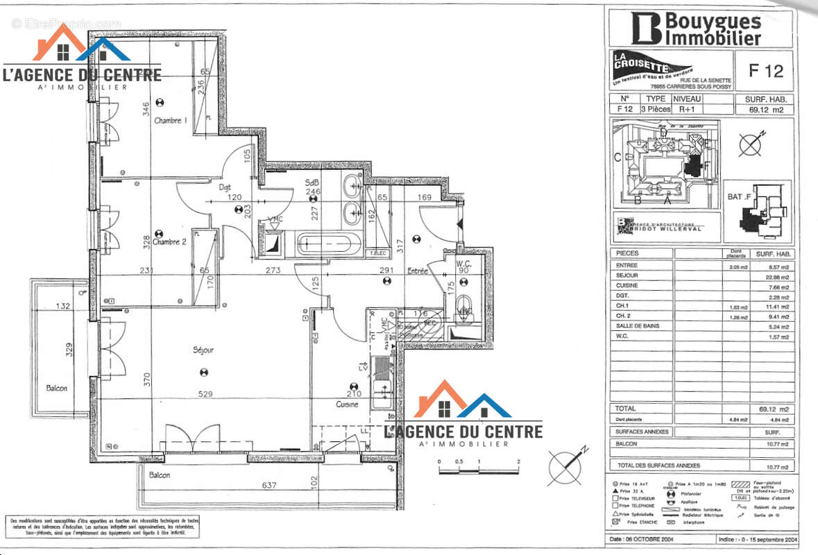 Appartement à CARRIERES-SOUS-POISSY