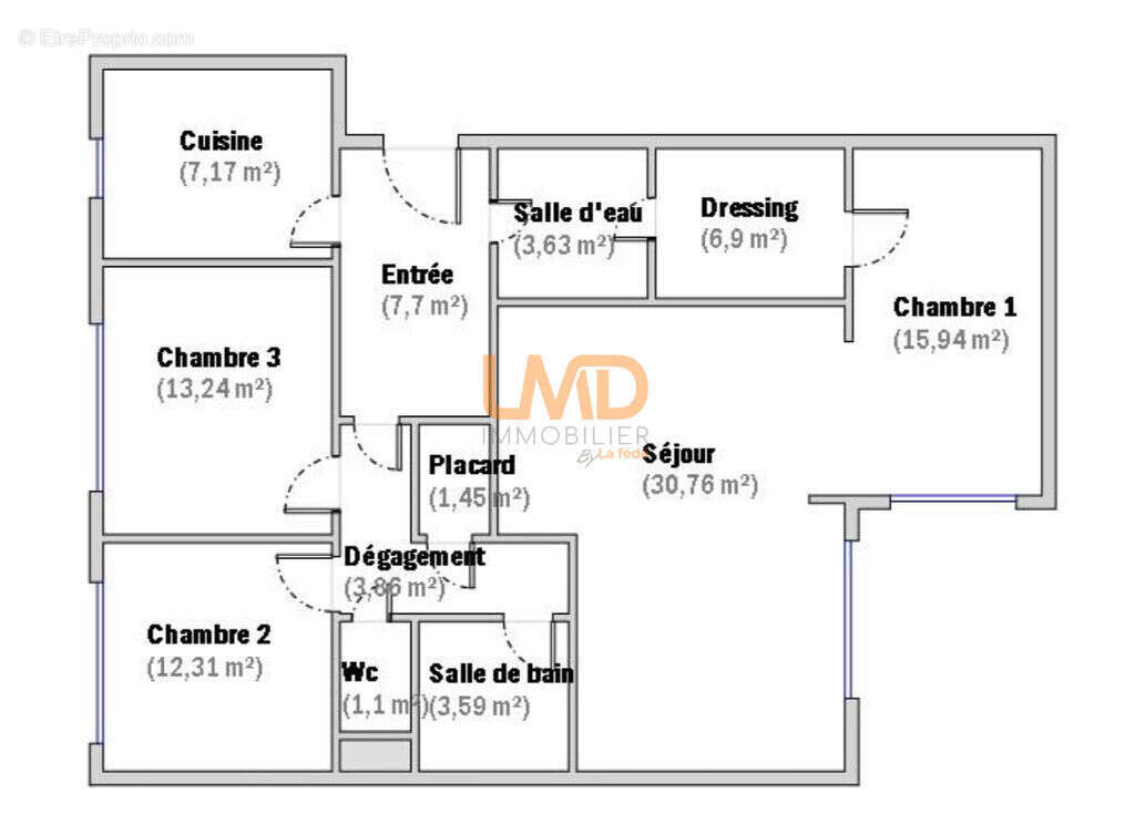 Appartement à PARIS-12E