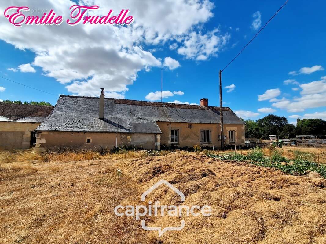 Maison à vendre 4 pièces LHOMME (72)  Propriété de caractère sur plus de 6 hectares en bord du Loir - photo 4