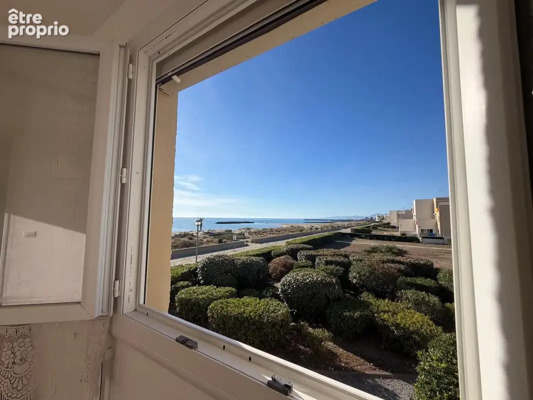 Le Barcarès Vue mer accès direct plage Le Lido Beau T2 avec terrasse ! - photo 20