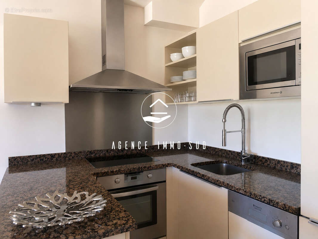 Appartement rez de jardin  antibes - photo 4