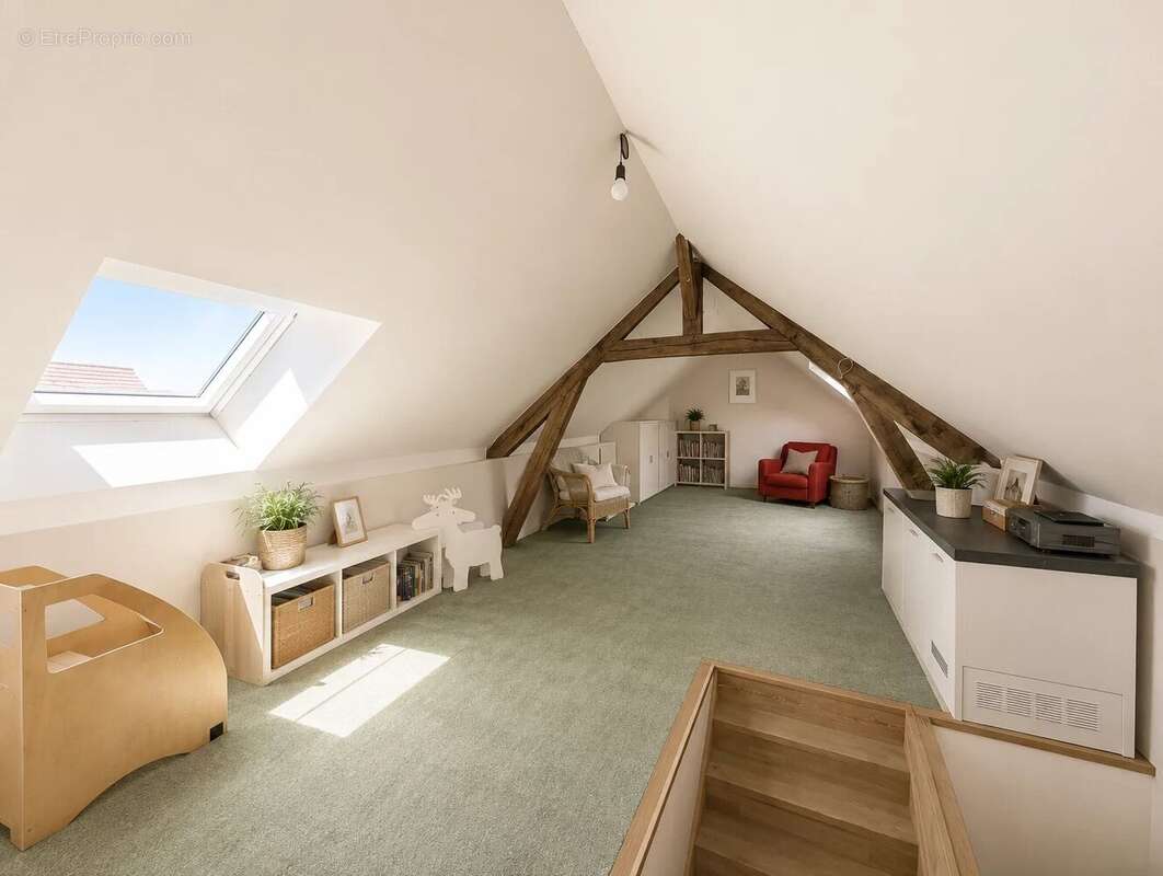 Réf 2283 – Longère briarde en pierre • 6 pièces + double garage et jardin - photo 10