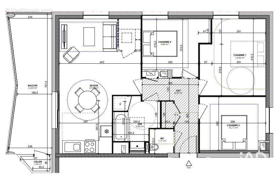 Photo 1 - Appartement à LYON-7E