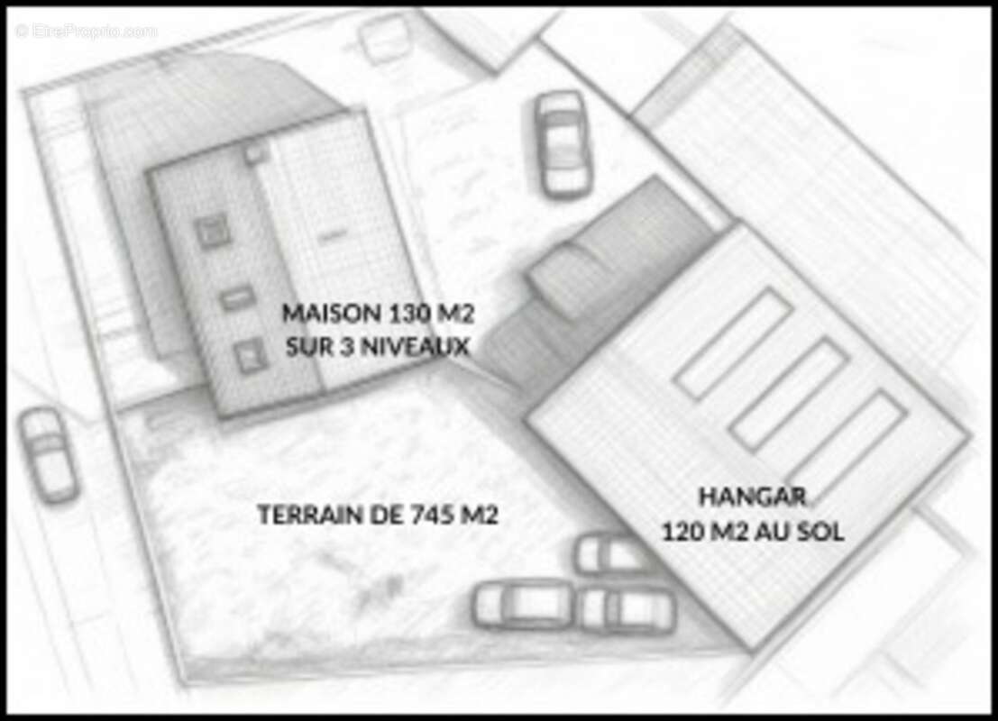 Exclusivité le havre — idéal activité artisanale ou commerciale  ensemble maison + hangar sur terrain de 745 m² - photo 2