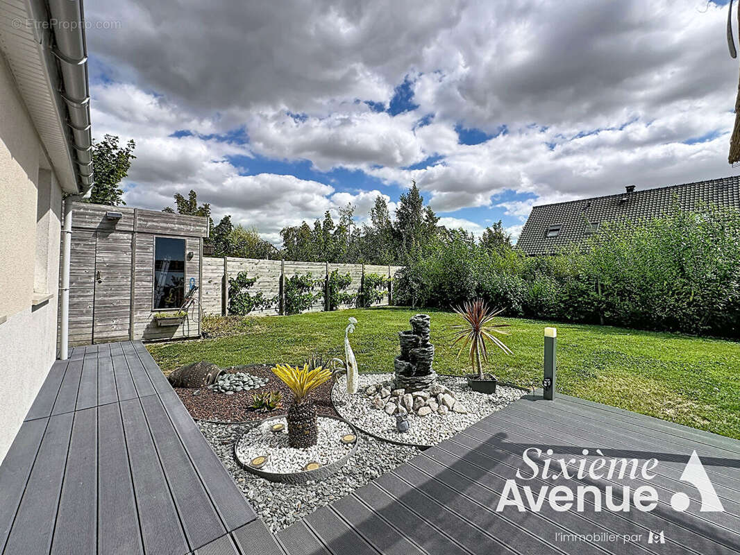 Oye-Plage Maison semi-individuelle de plain-pied 3 chambres jardin garage - photo 2