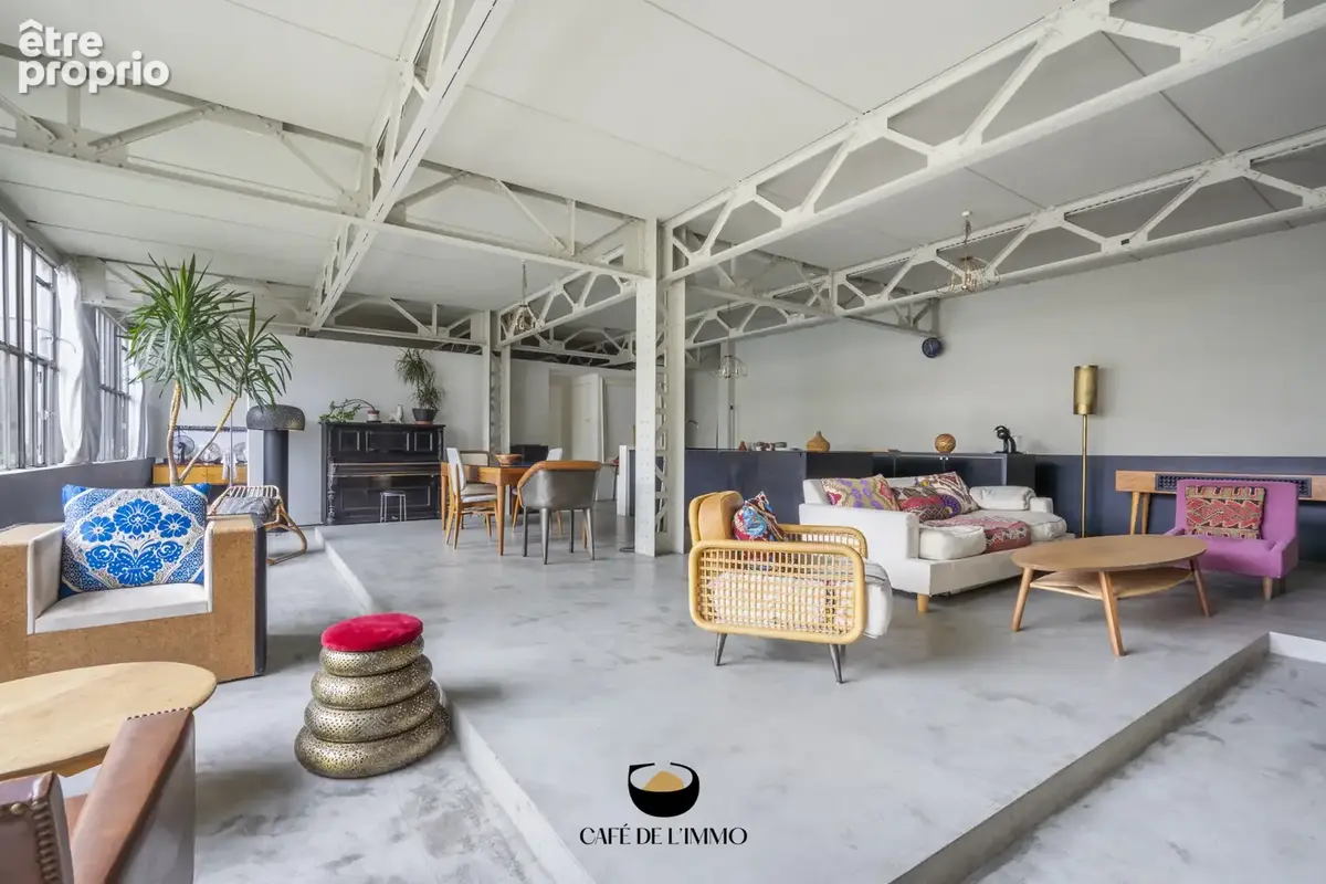 Loft de caractère à usage d'habitation ou professionnel - 192 m2 aux accents New-Yorkais, au cœur de Paris - photo 1