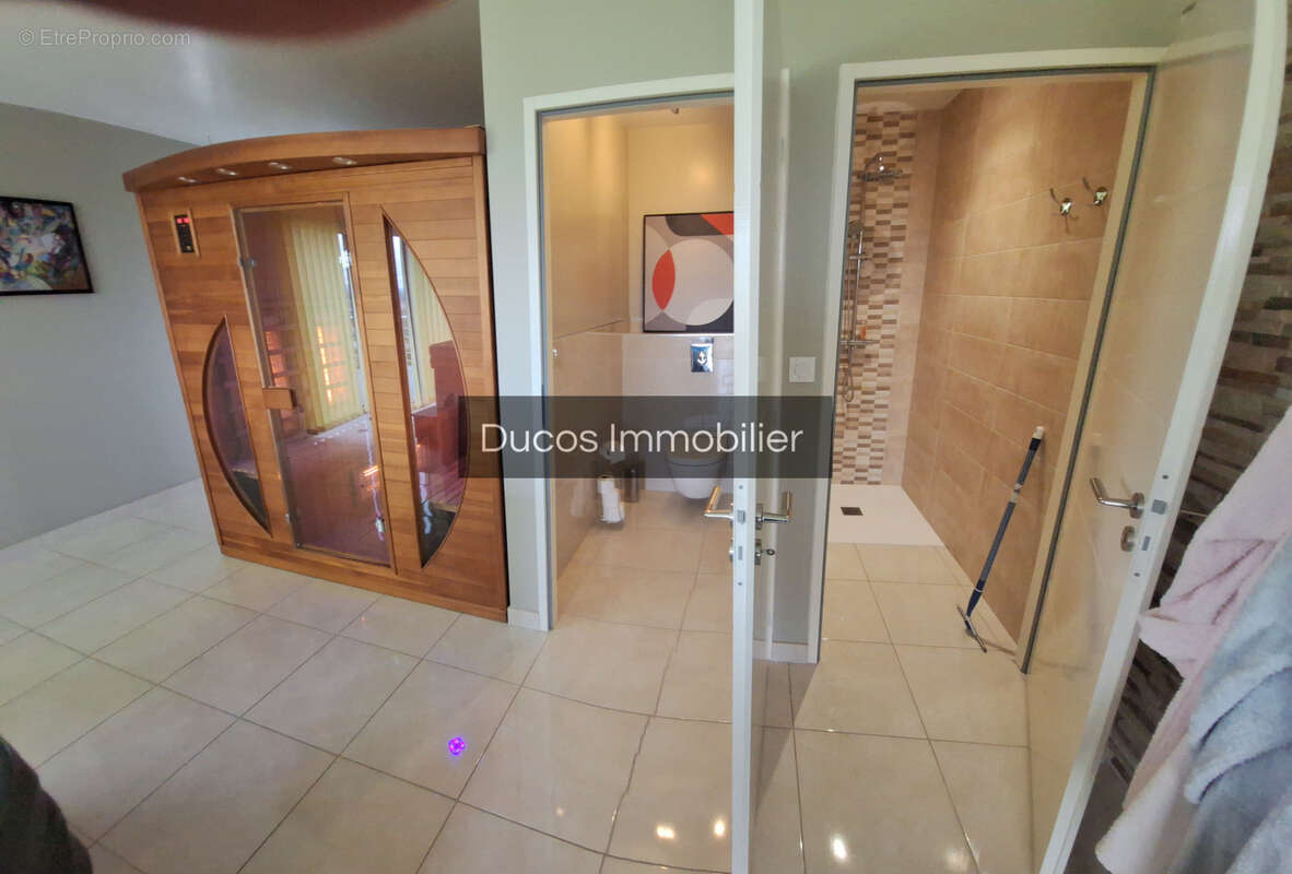 Maison contemporaine cocooning avec piscine   Vue paronamique   À 18 min de Marmande, 1 H de Bordeaux - photo 15