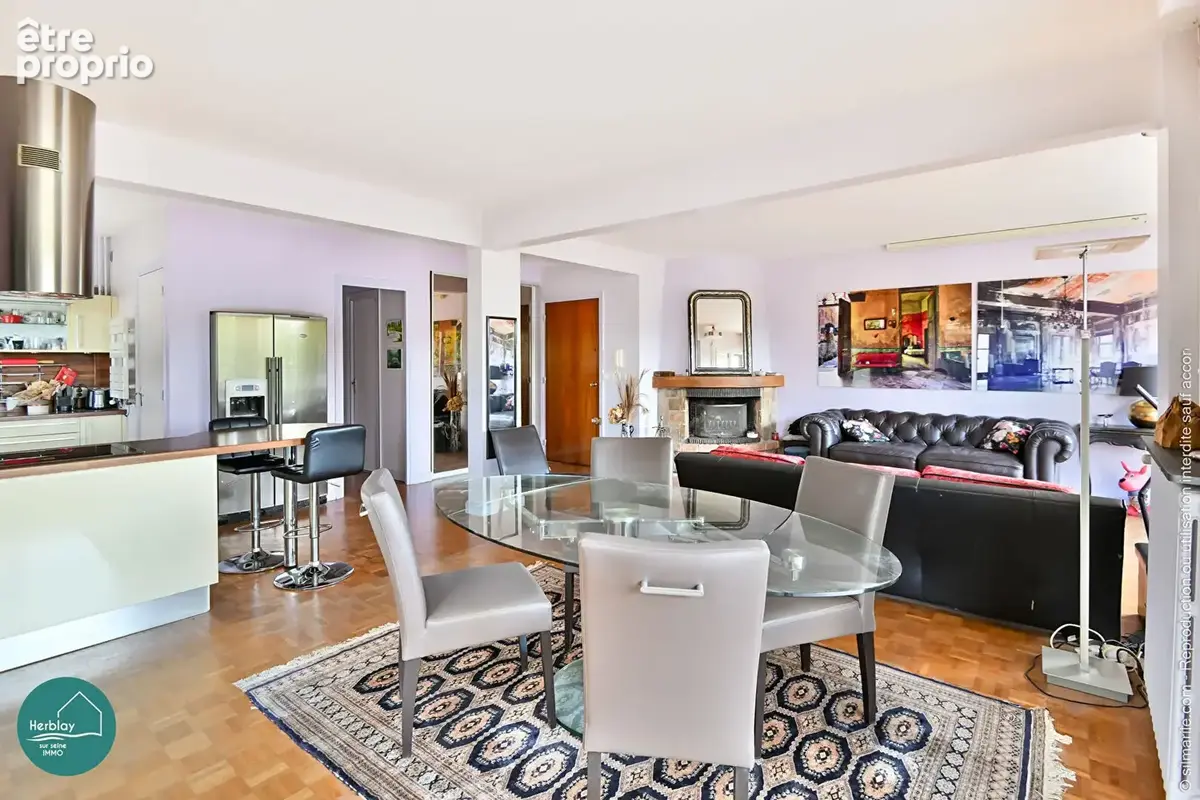 Herblay-sur-Seine - Les Quais - Appartement 90 m² avec vue dégagée sur la Seine - photo 5