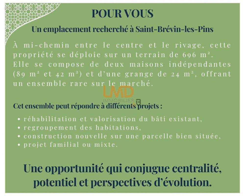 Maison à SAINT-BREVIN-LES-PINS