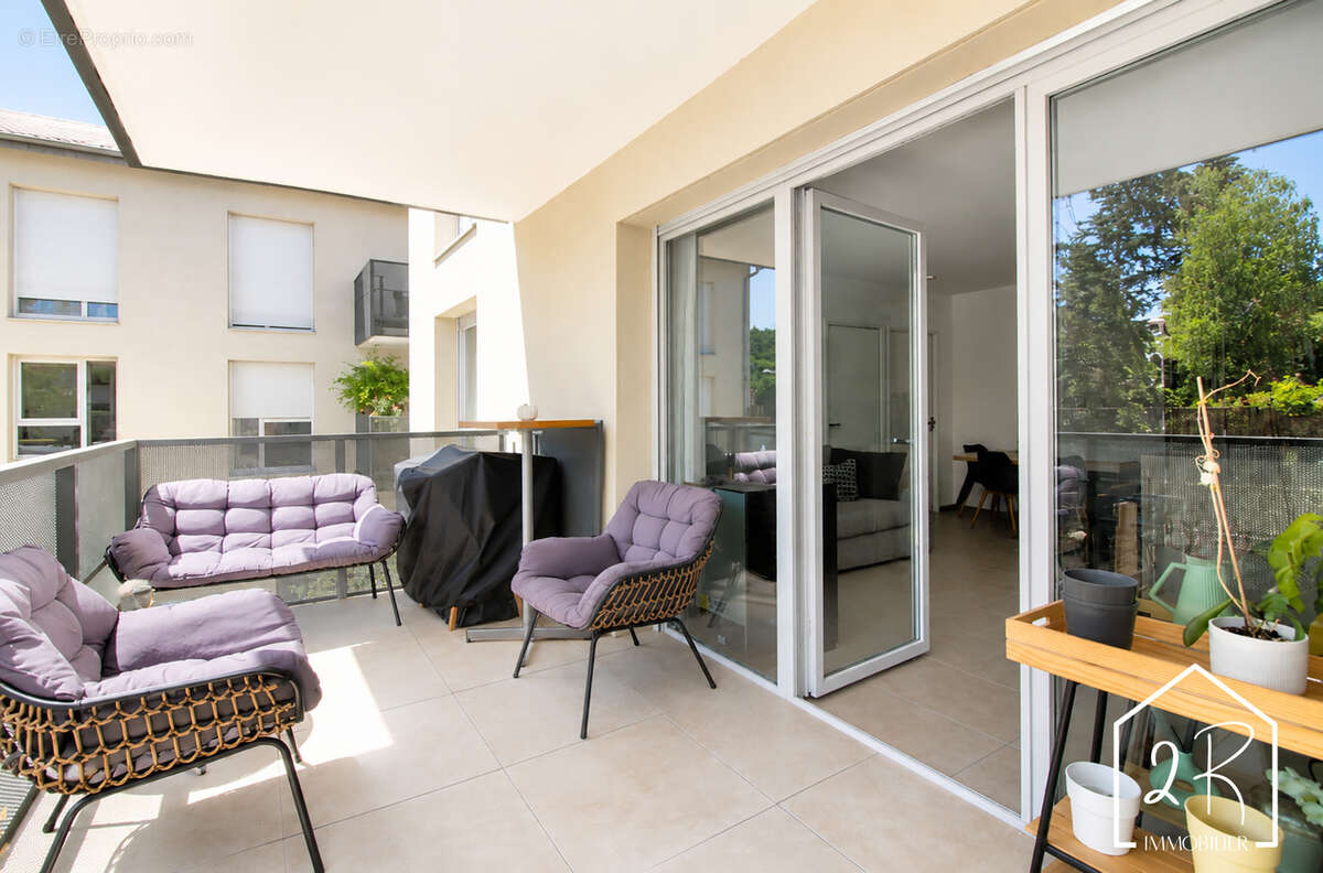 T3 62 m2 - Terrasse - parking - photo 2
