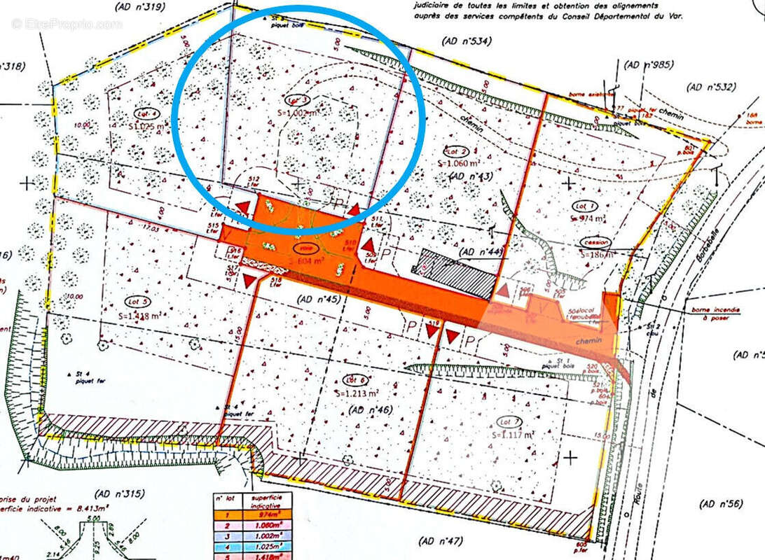 Terrain à VILLECROZE