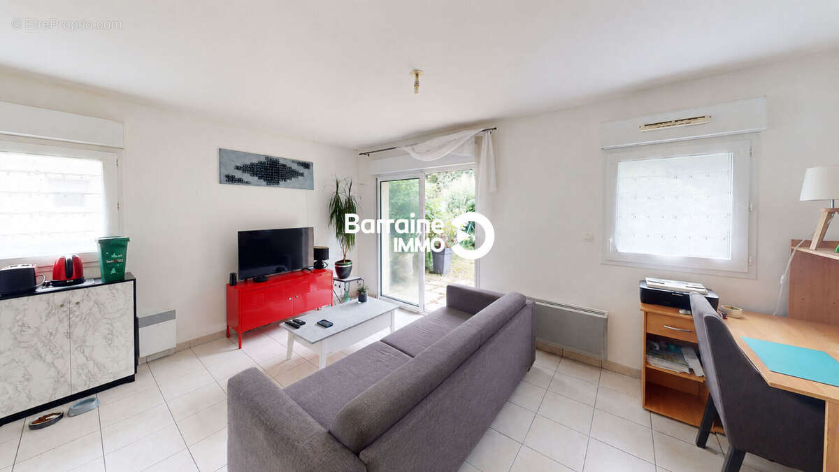 A vendre a plouzane trinite appartement t2 rez-de-chaussee avec jardin et parking - photo 4