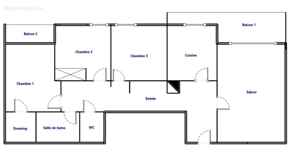 Appartement 84 m² à Toulouse  - photo 2