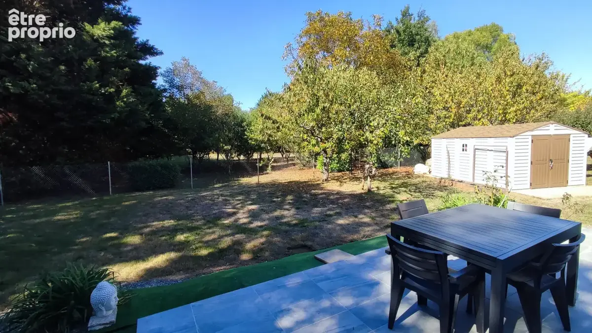 Plain pied -  3 chb.  terrasse et jardin arbore - photo 16
