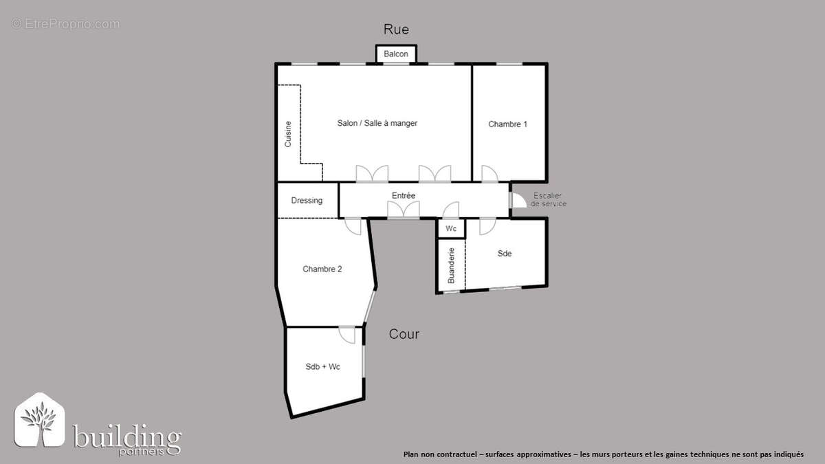 Appartement à PARIS-17E