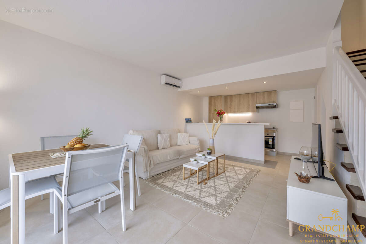 Duplex vue mer + terrasse   Anse Marcel - photo 2