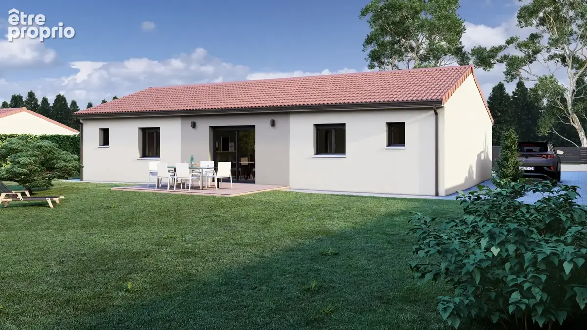Maison neuve RE2020 de 95 m2 habitables avec grand garage à FANGHEAT (Égliseneuve-près-Billom) - photo 2