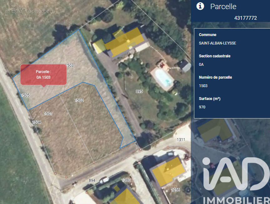 Photo 6 - Terrain à SAINT-ALBAN-LEYSSE