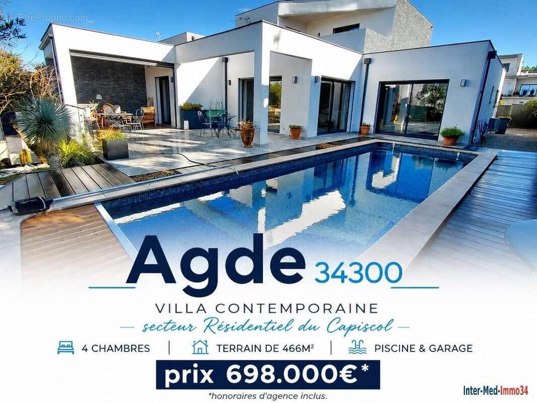 Maison à AGDE