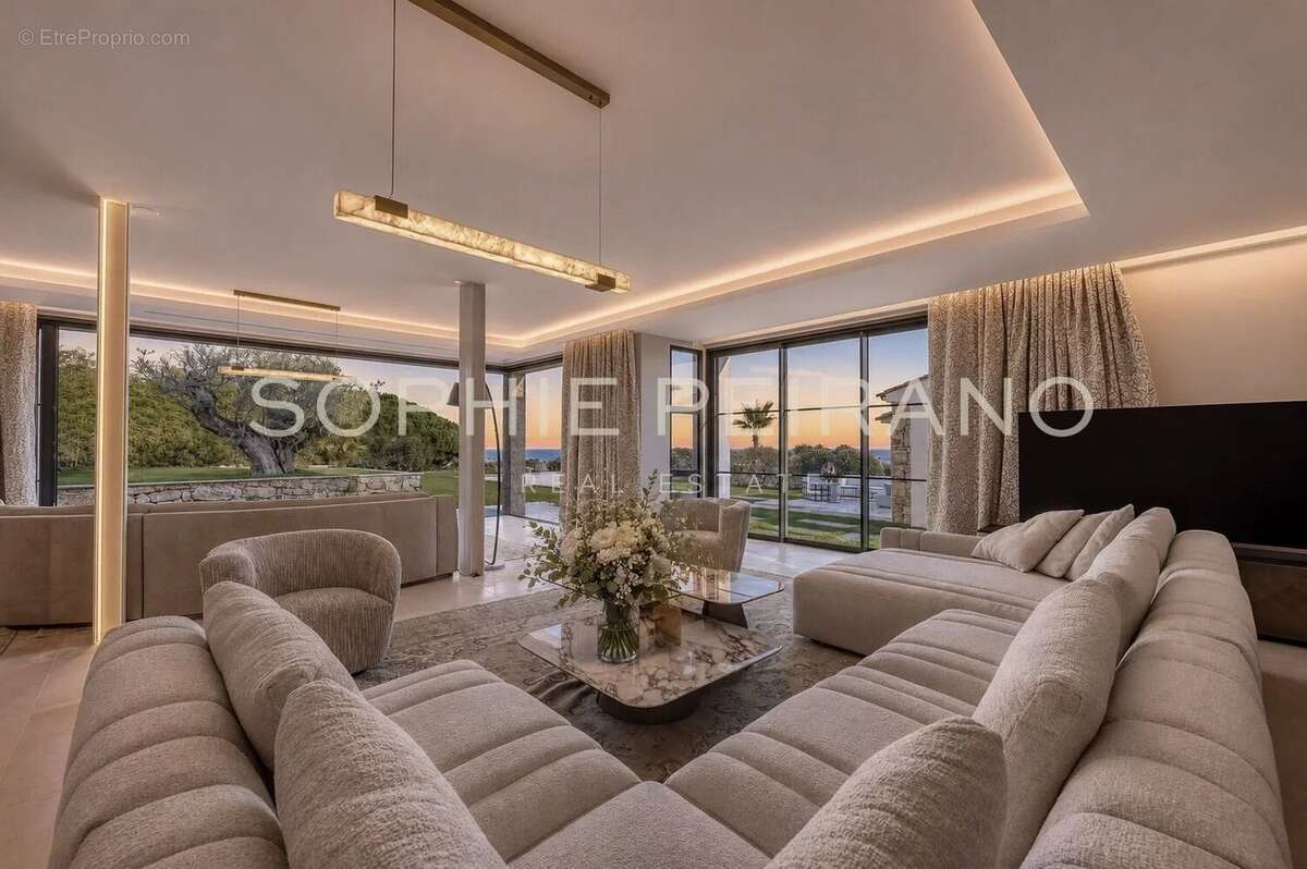 Super cannes - villa contemporaine - vue mer - photo 2